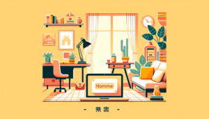 在宅ワークの作業イメージ