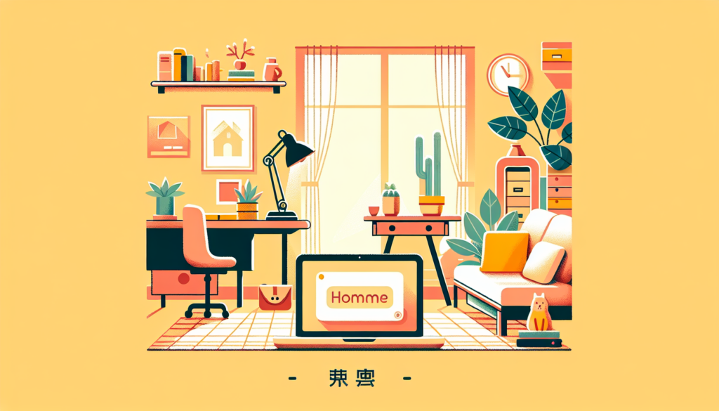 在宅ワークの作業イメージ