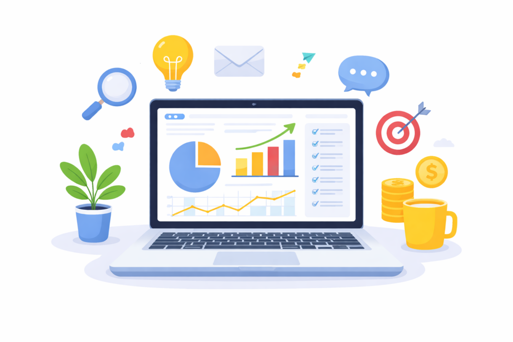 動画編集とSNS運用のイメージ