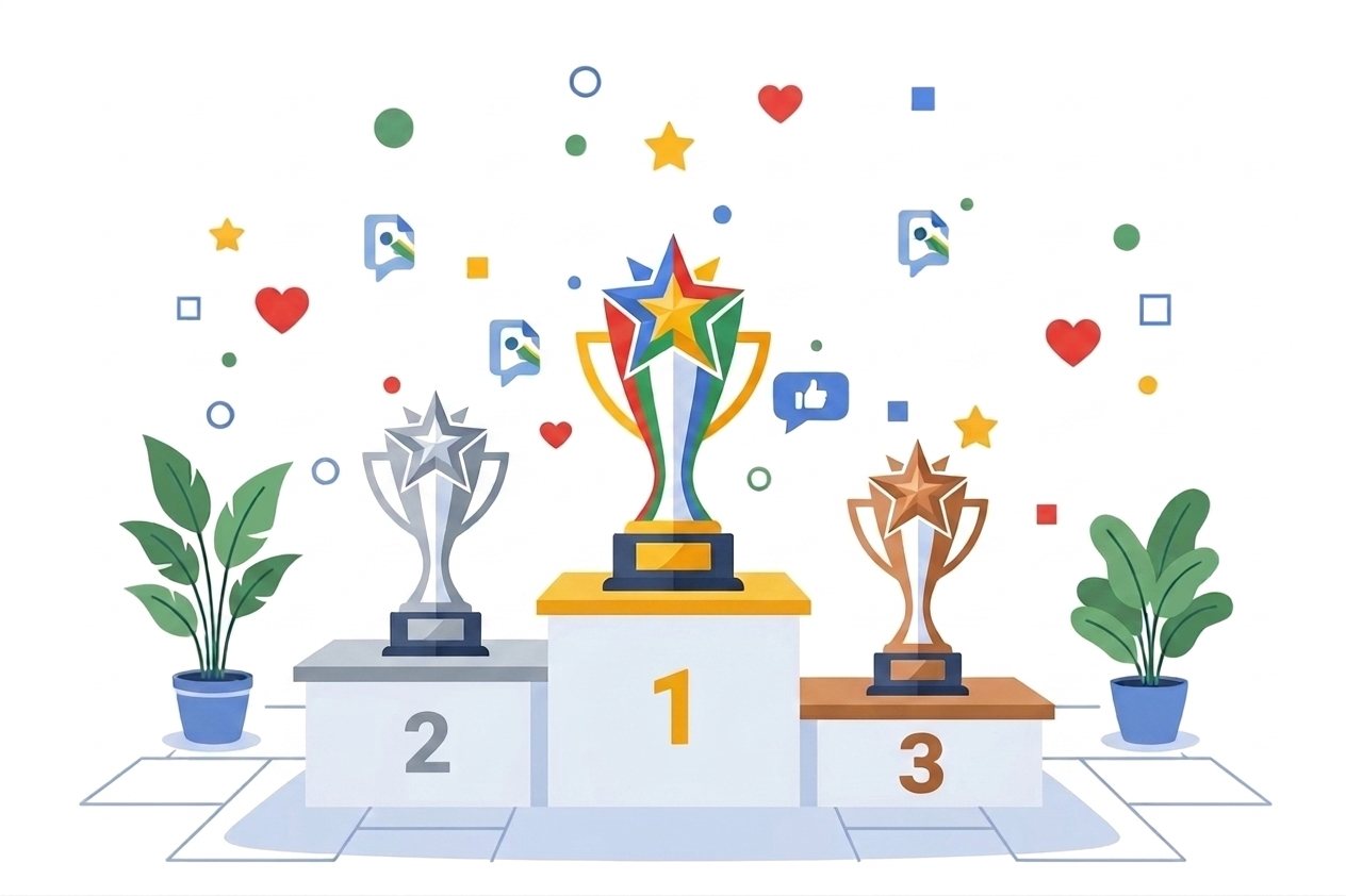 比較とランキングのイメージ